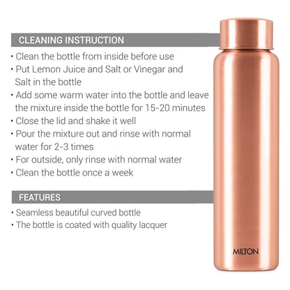 Milton Copper Aqua 1000 Water Bottle | 1 Pc