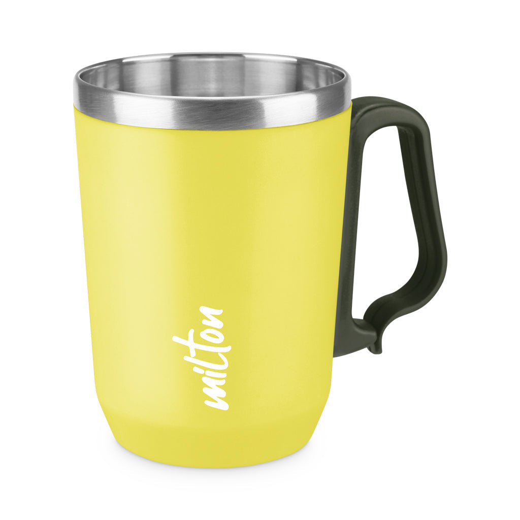 Milton Cool Touch Deccan Mug with Lid | 350 ML | 1 Pc