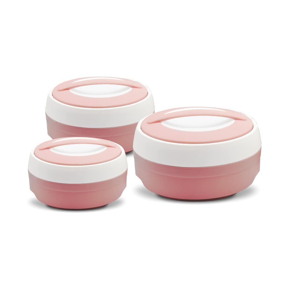 Asian Cosmos Insulated Casserole | Set of 3 Pcs