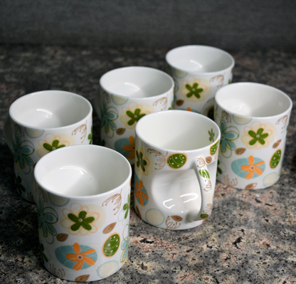 RAKHI COMBO #1 - Prestige Coffee Maker + Oasis Coffee Mug Flair Set of 6 Apply Code RAKHI10 on RasoiShop