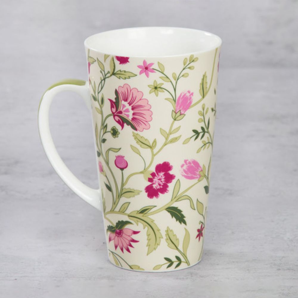 India Circus Rose Mallow Moscheutos 600 ML Tall Coffee Mugs - 3