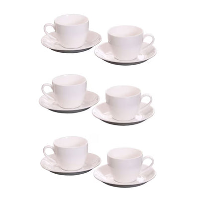 Clay Craft Basic Ceramic Cup & Saucer Set - 2