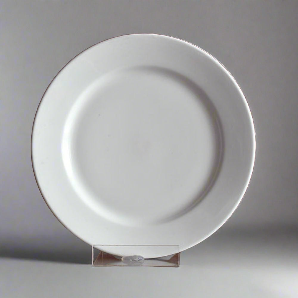 Clay Craft Ceramic Georgian Ripple Plain Dinner Plate - 2