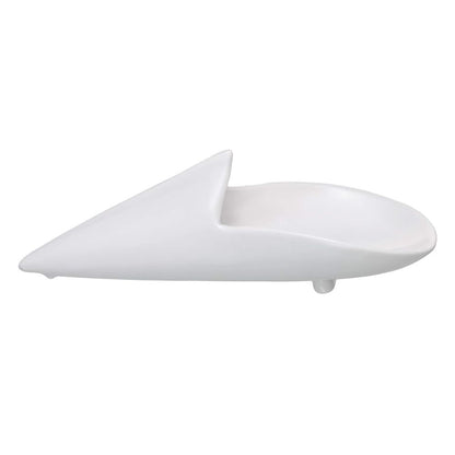 Clay Craft Basic Platter Fries Platto | White | 1 Pc-3