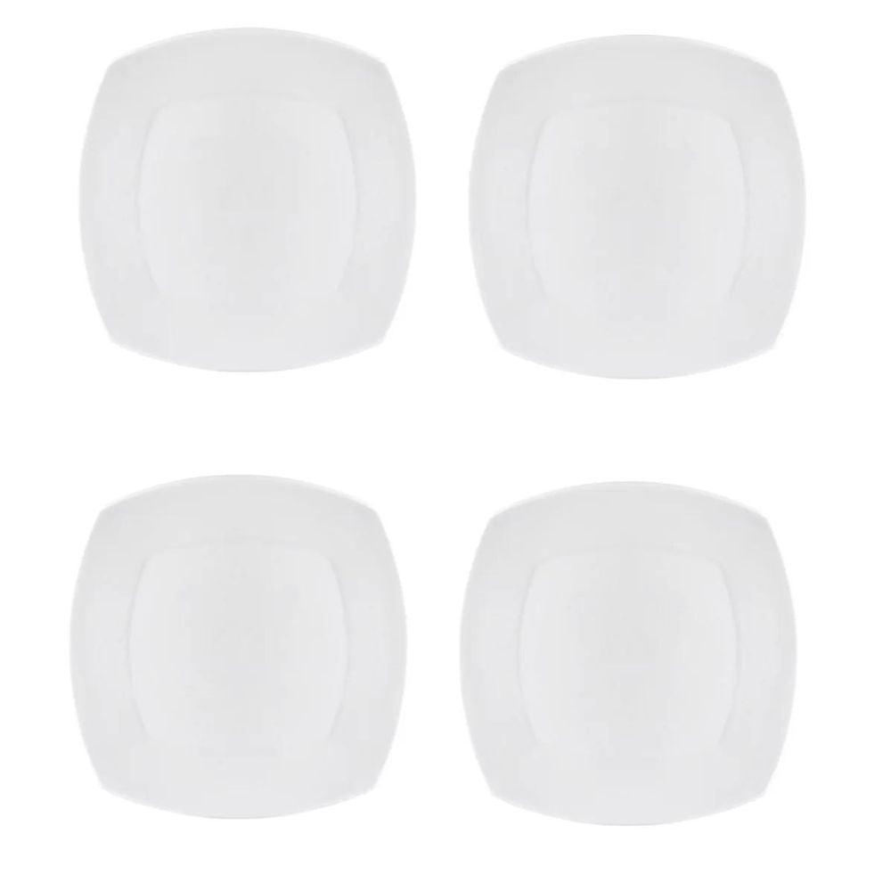 Clay Craft Ceramic Basic Quarter Plate Zen Square-4