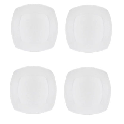Clay Craft Ceramic Basic Quarter Plate Zen Square-4