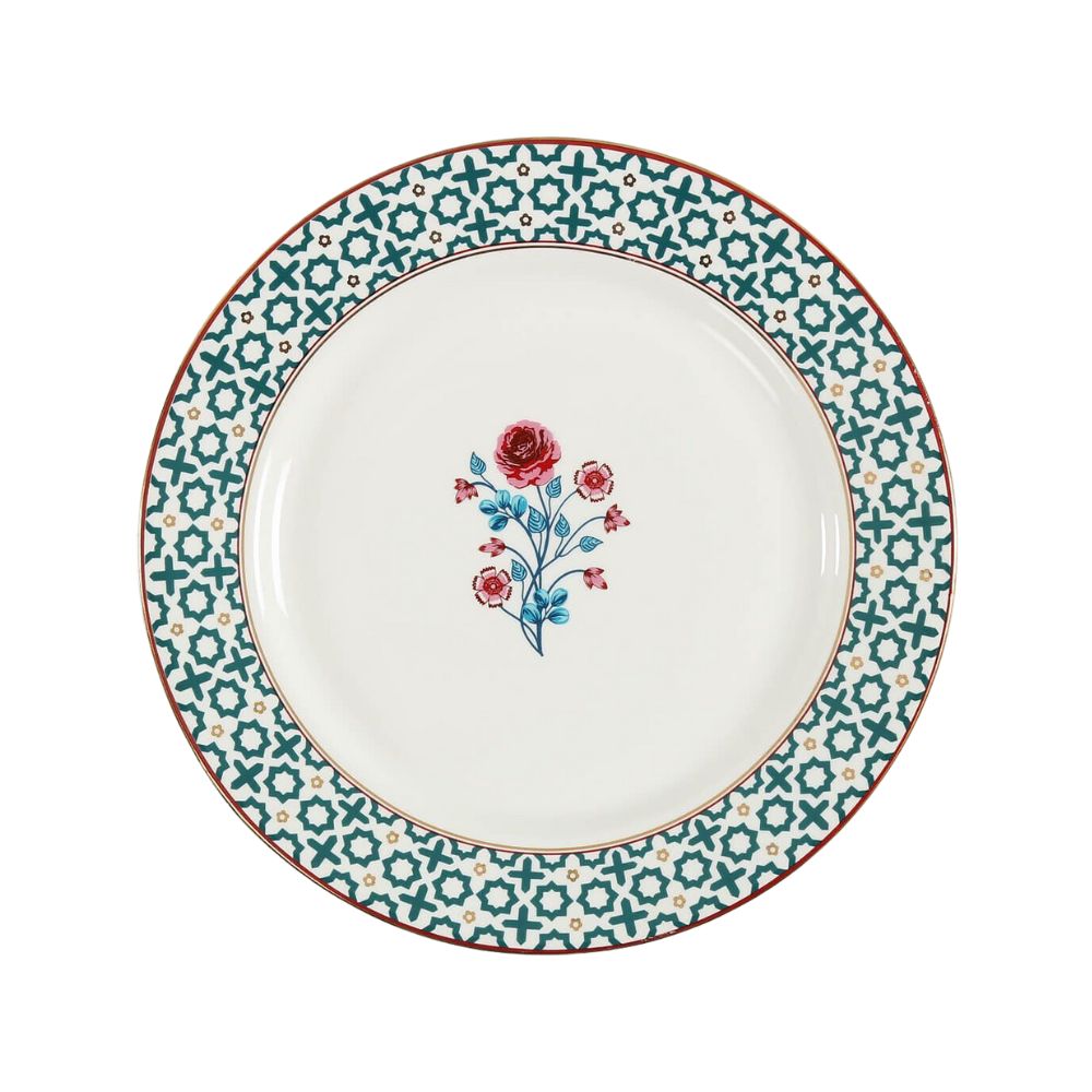 India Circus Ceramic Floral Marine Opulence Dinner Set - 2