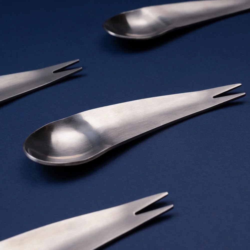 Rena Stainless Steel Tapas Spoon Set - 2