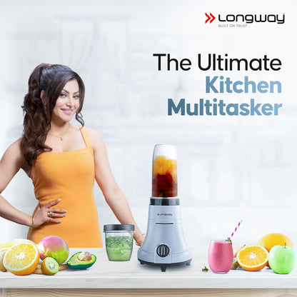 Longway Sage 500 Watt Juicer Mixer Grinder with 2 Jars