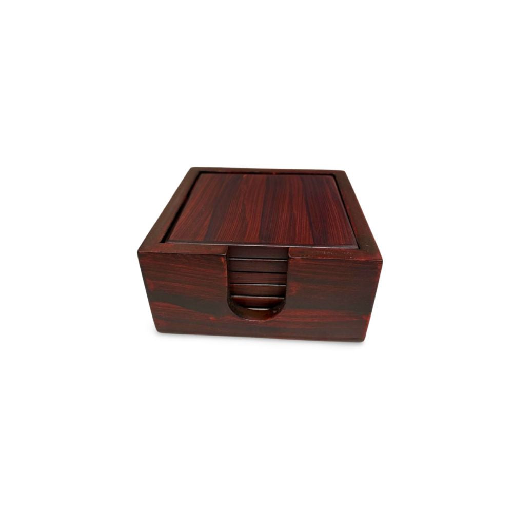 KVG Rose Wood Tea Coaster - 2