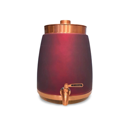 Lacoppera Barni Coco Pure Copper Red Polish 8 Litre Water Jug