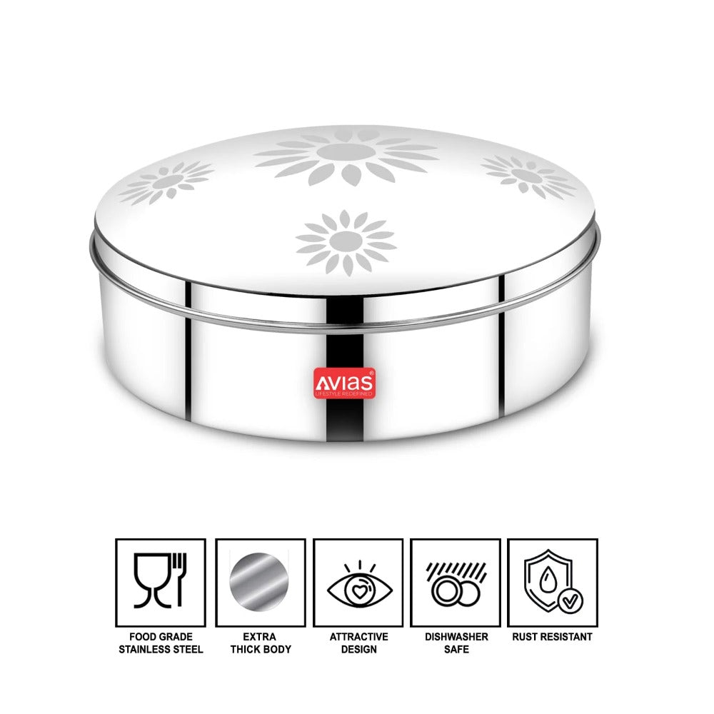 AVIAS Dome Stainless Steel Spice Box-3