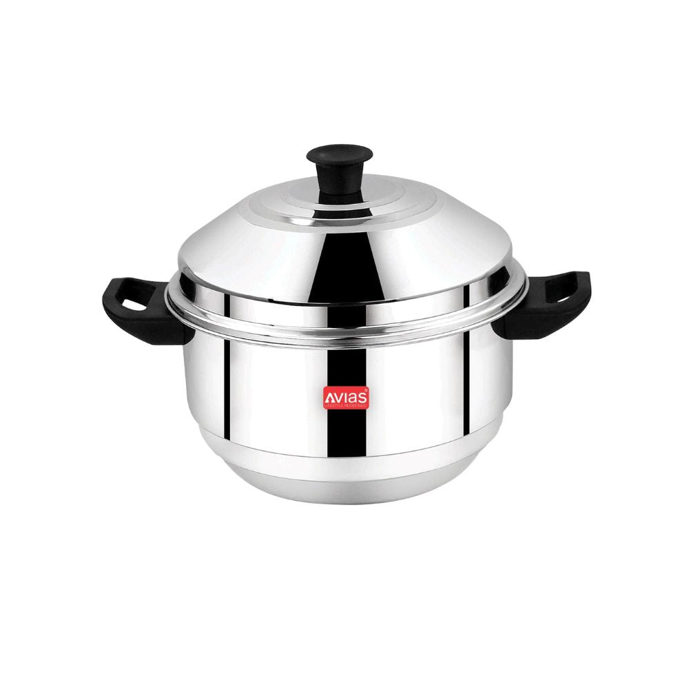 AVIAS Stainless Steel Excello Idly Pot | Induction and Gas Compatible | Idli,Dhokla & Patra-12