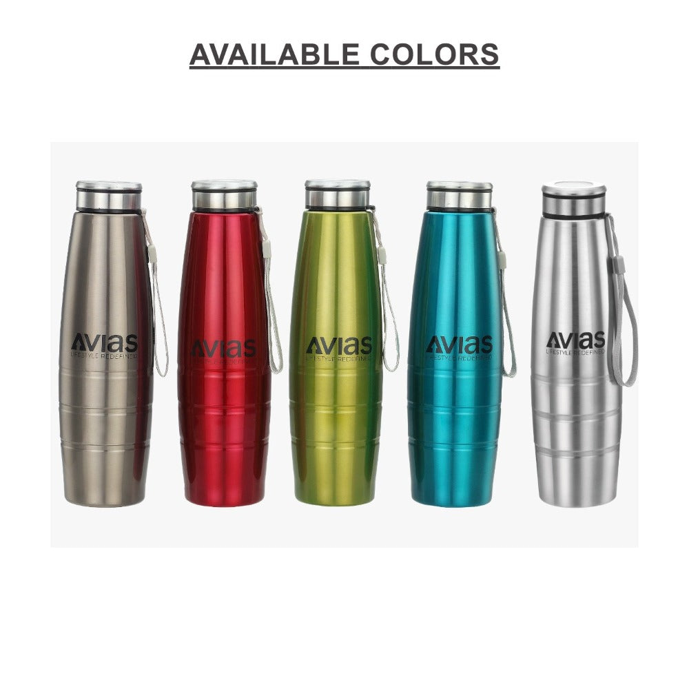 AVIAS Premia 1000ml Stainless Steel Water Bottle-3