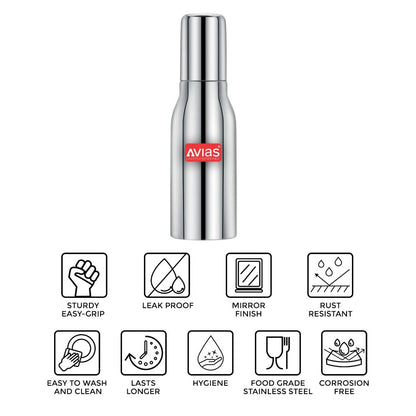 AVIAS Ezee Stainless steel Oil Dispenser Bottle-6