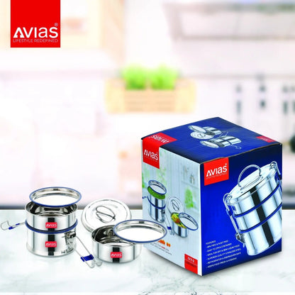 AVIAS Ivy Lunch Box | Silver-14
