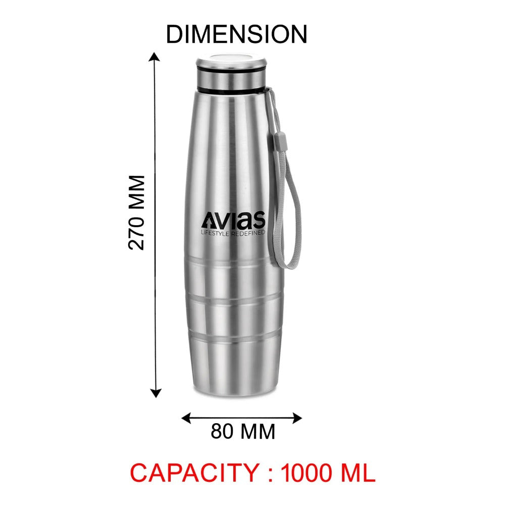 AVIAS Office Freshia H4 Tiffin with 4 Container + Premia Stainless Steel 100 ML Bottel | Insulated Jacket-6