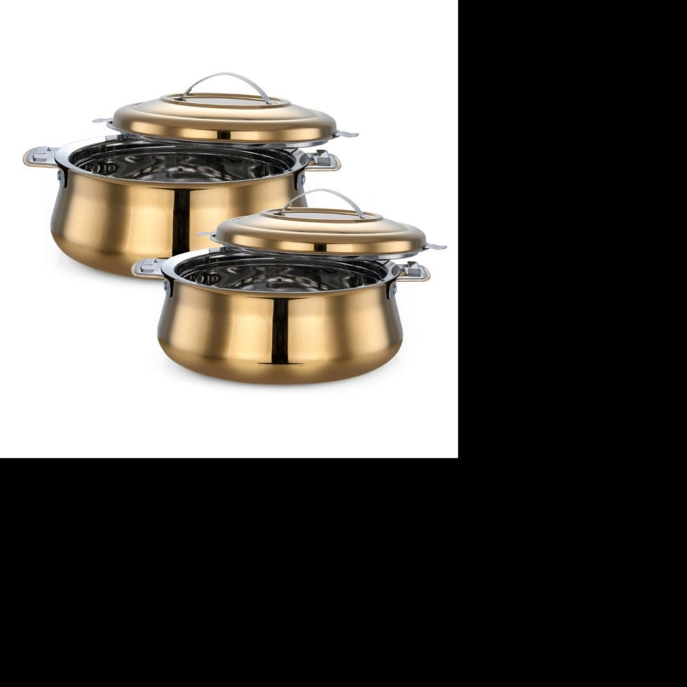 AVIAS Riara Stainless Steel Casserole Set | Golden-3