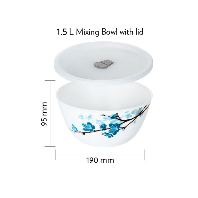 Buy Mixing Bowl with Eazy Lid, 500 ML/1L/1.5L - Treo by Milton