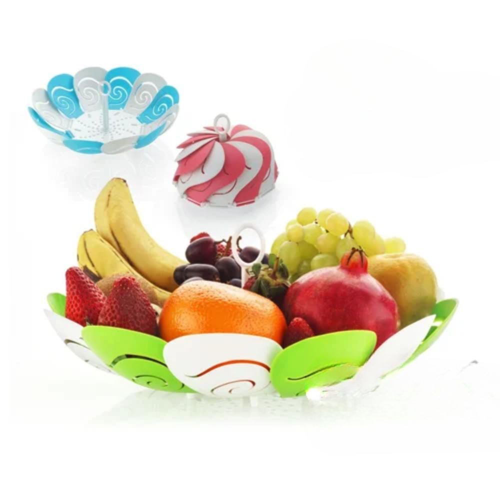 Ankur Plastic Fruit & Vegetable Foldable Basket - 1