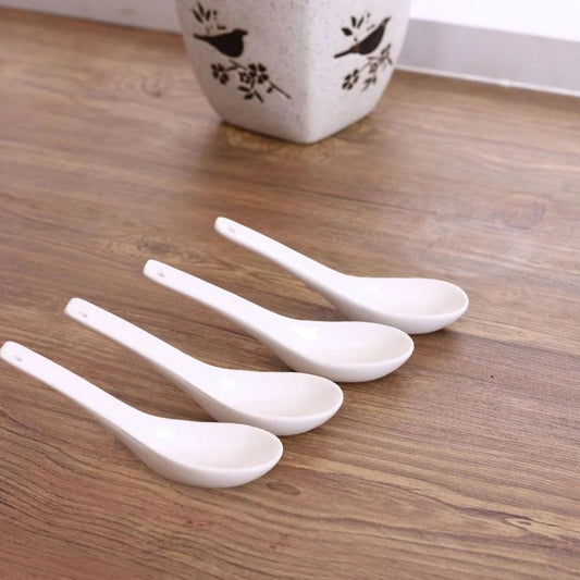 Clay Craft Ceramic Basic Soup Spoon-1