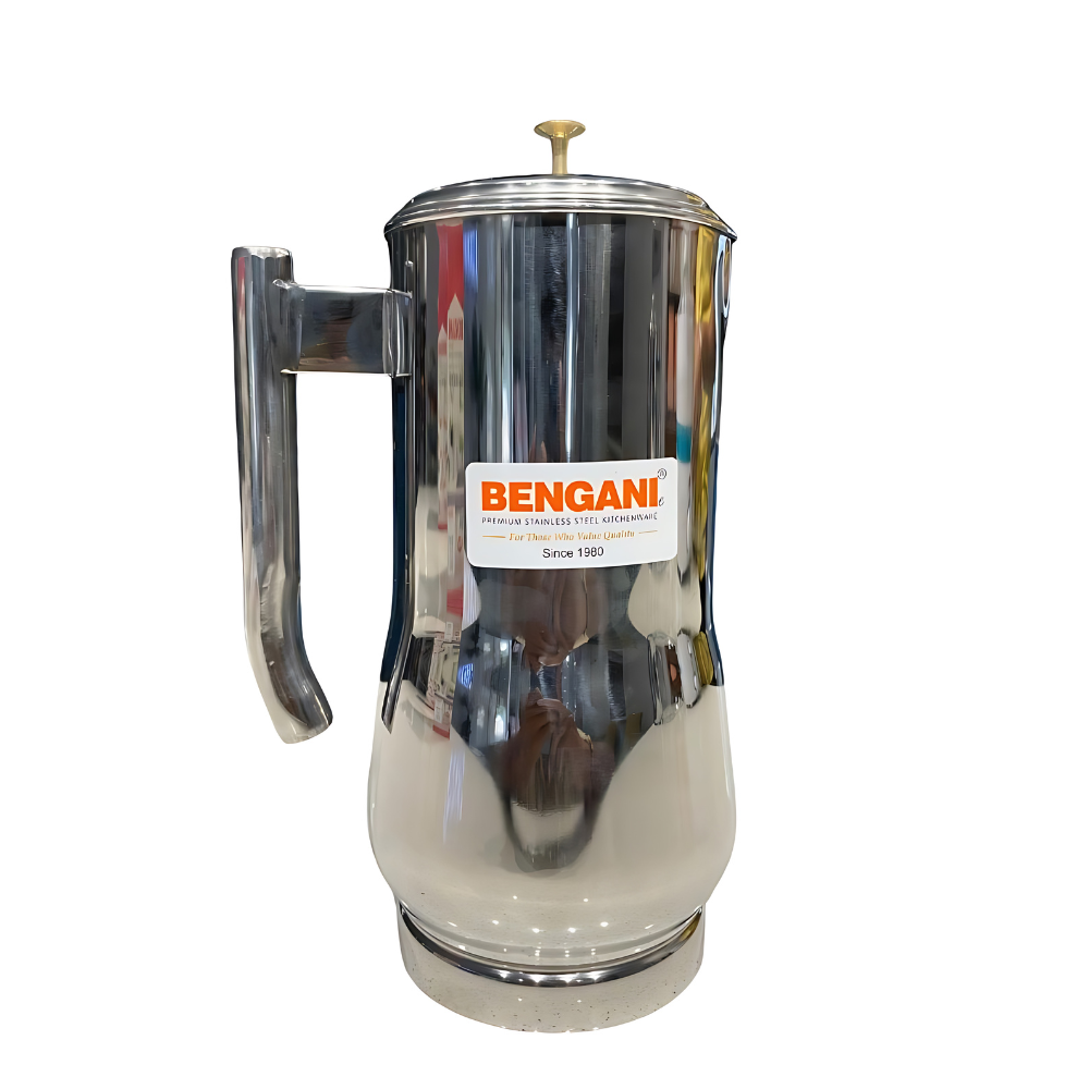 Bengani Stainless Steel 2000 ML Jug Covered - 2