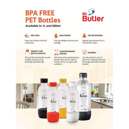 Mr. Butler BPA Free PET Bottle - 5