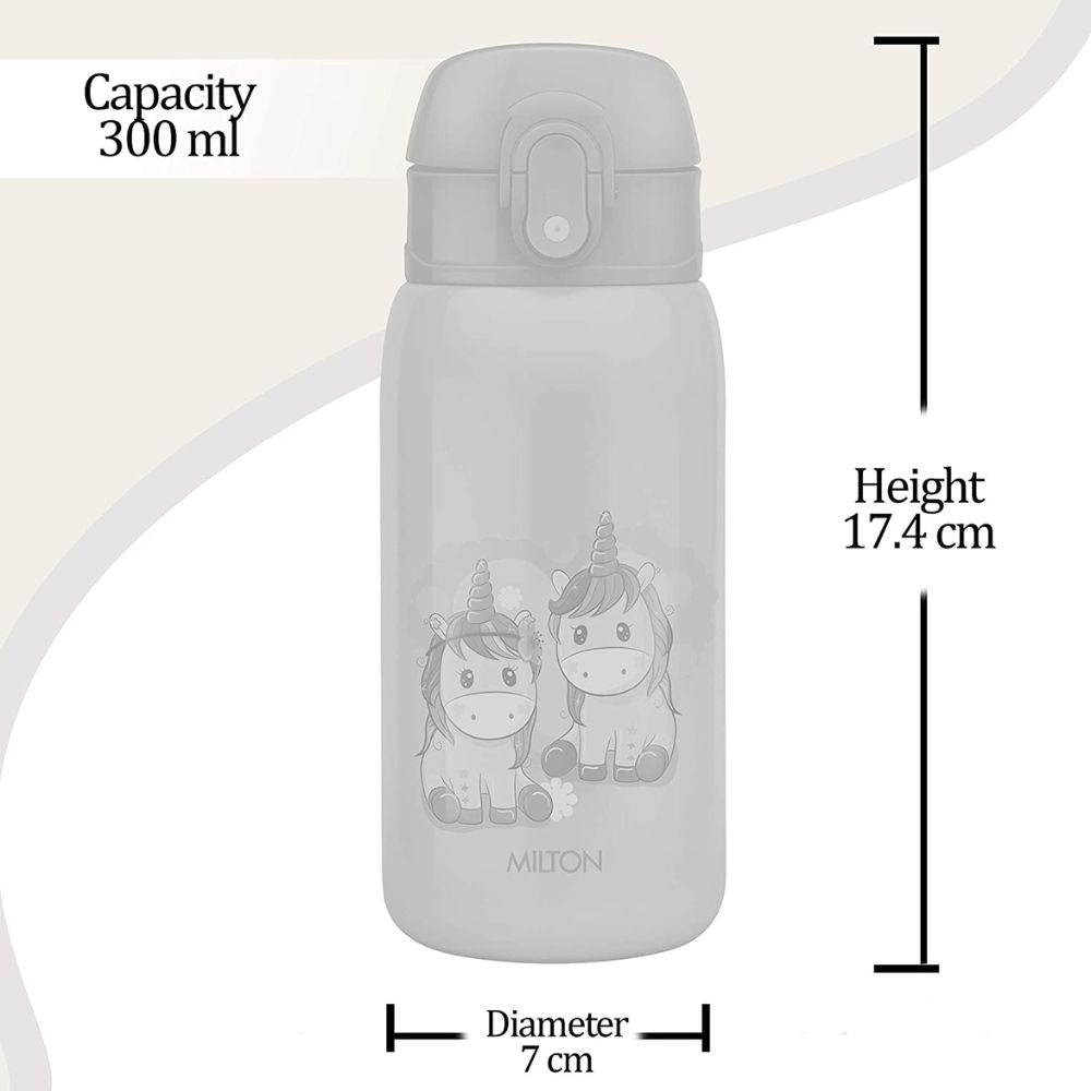 Milton Jolly 375 ML Thermosteel Kids Water Bottle - 9