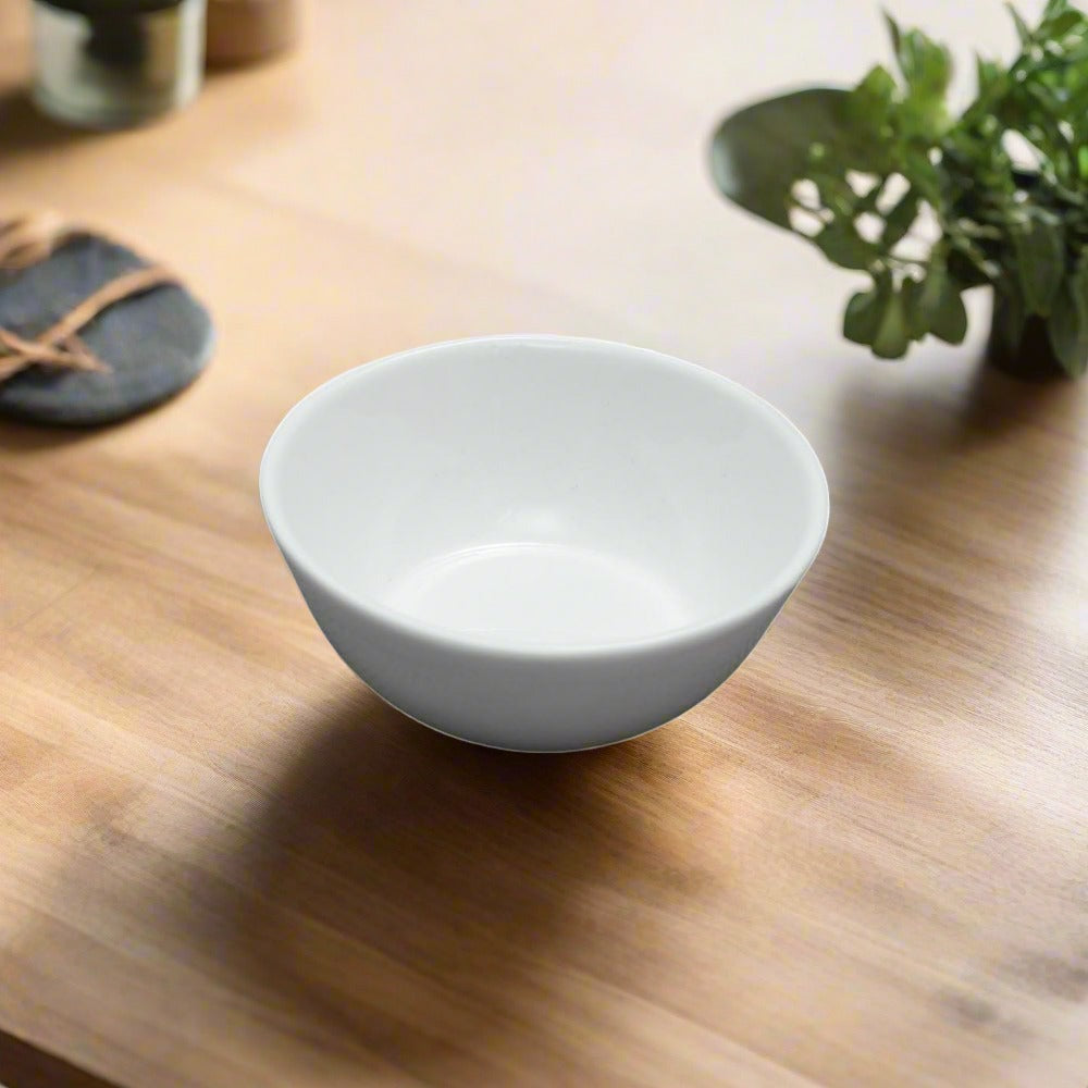 Clay Craft Ceramic Basic Bowl Nano | White | 1  Pc