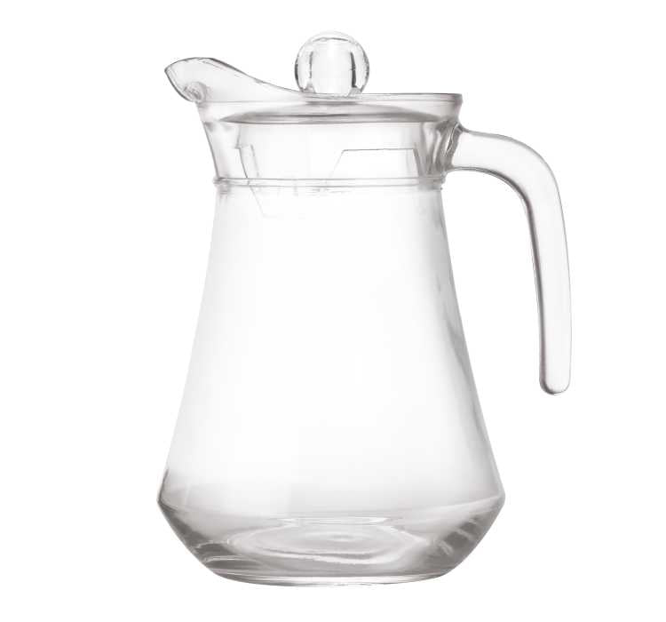 Treo by Milton Conical Lemon Glass Jug | 1 Pc