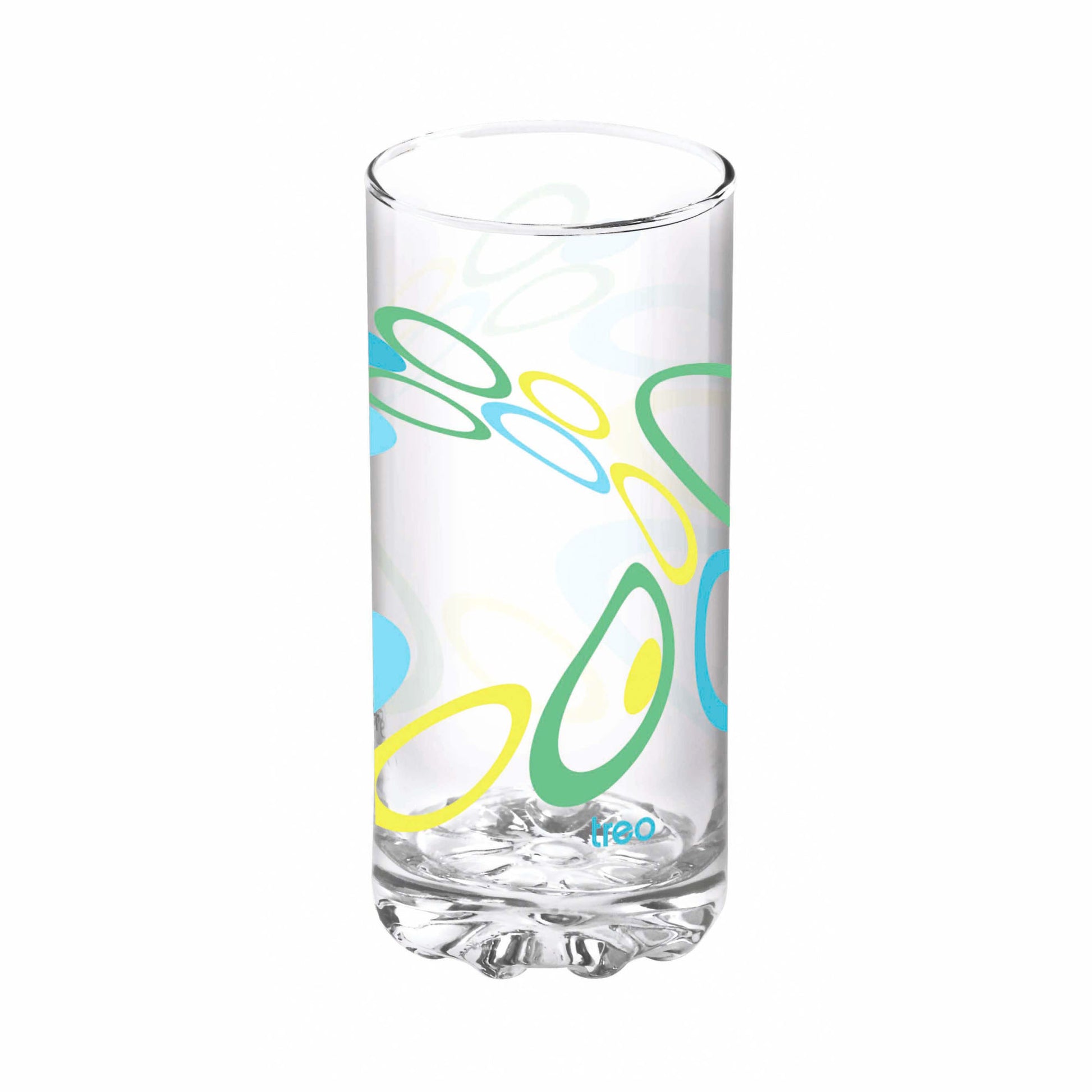 Treo by Milton 316 Dziner Torrent Tumbler | Transparent | Set of 6 Pcs