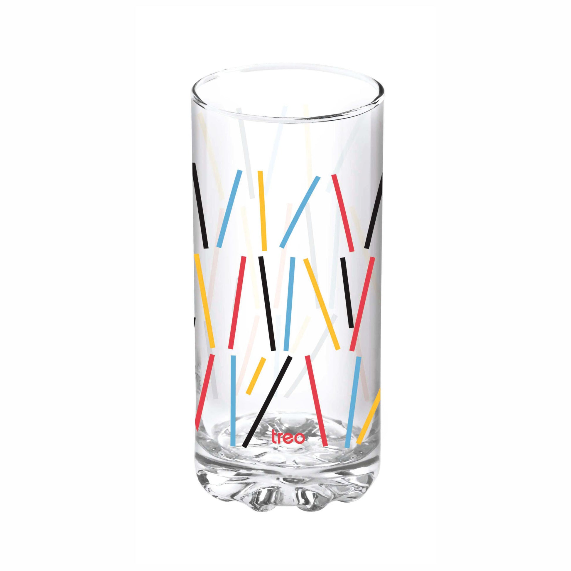 Treo by Milton 316 Dziner Torrent Tumbler | Transparent | Set of 6 Pcs