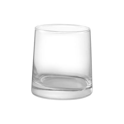 Treo by Milton Grace On The Rocks 245 Glass Tumbler | Transparent | Set of 6 Pcs