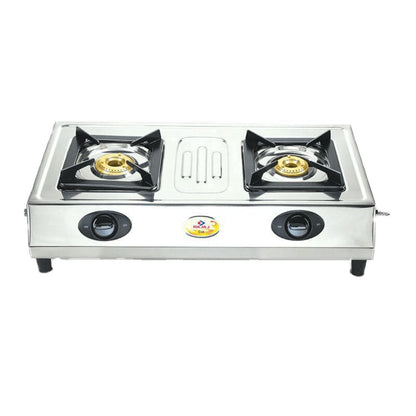 Bajaj CX8 2 Burner Stainless Steel Gas Stove - 1