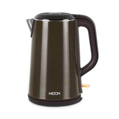 Milton Euroline Hagen Electric 1.8 Litre Kettle 1500 Watts Stainless Steel Electric Kettle | Black