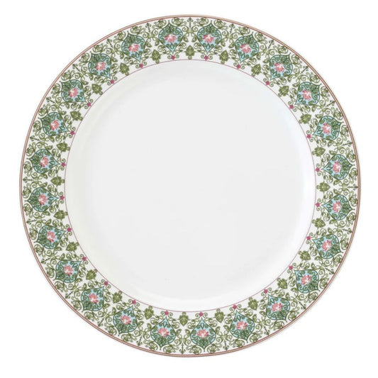 India Circus Floral Illusion Dinner Plate | 1 Pc-1