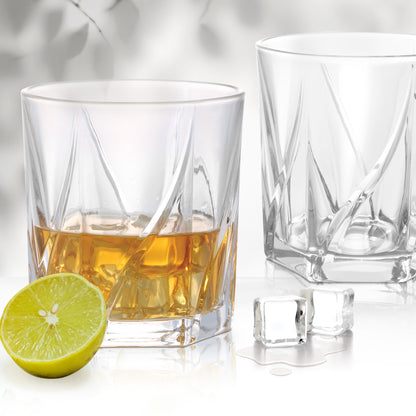 Treo by Milton Ignis On The Rocks 350 Glass Tumbler | Transparent | Set of 6 Pcs