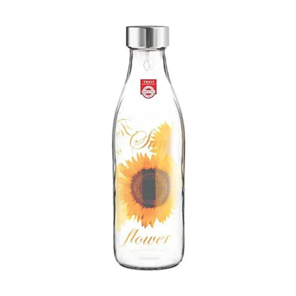 Treo by Milton 1000 Ivory Premium Glass Bottle | Transparent | 1 Pc