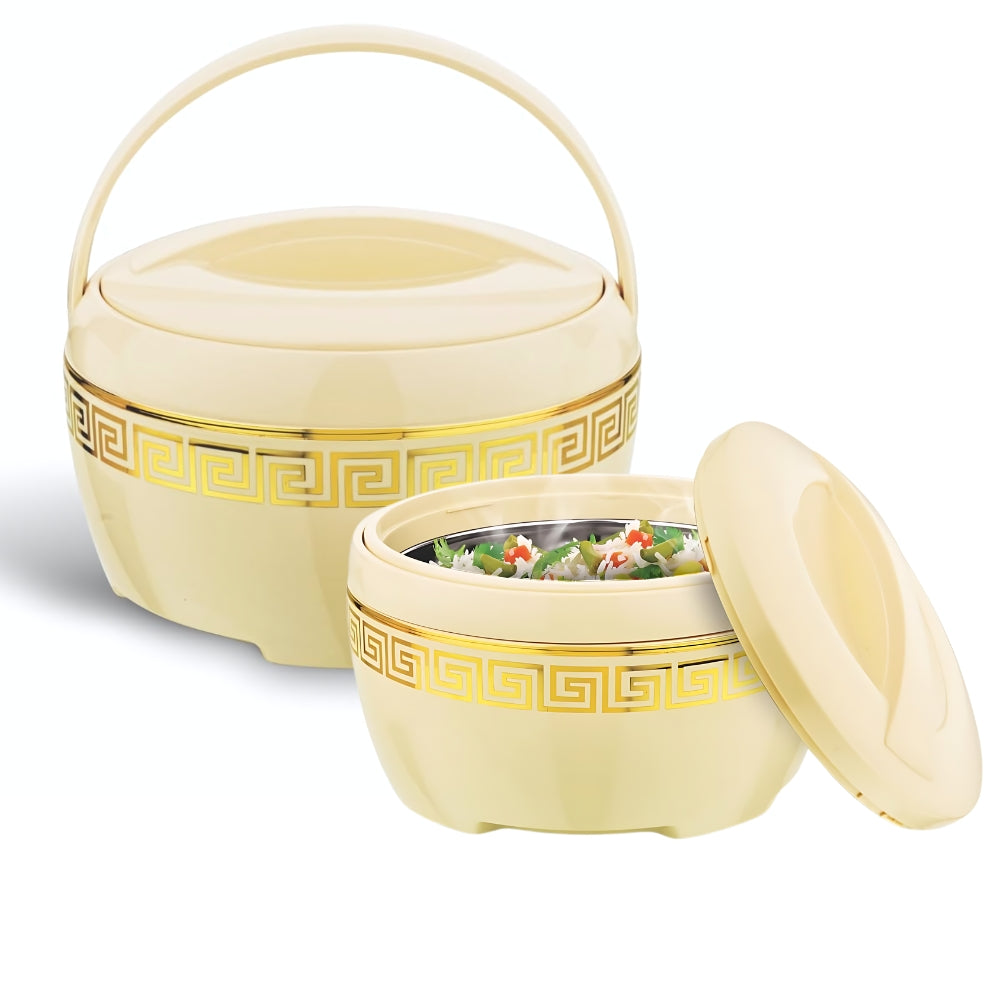 Asian Marco Gold Inner Steel Deluxe Casserole Set - 9