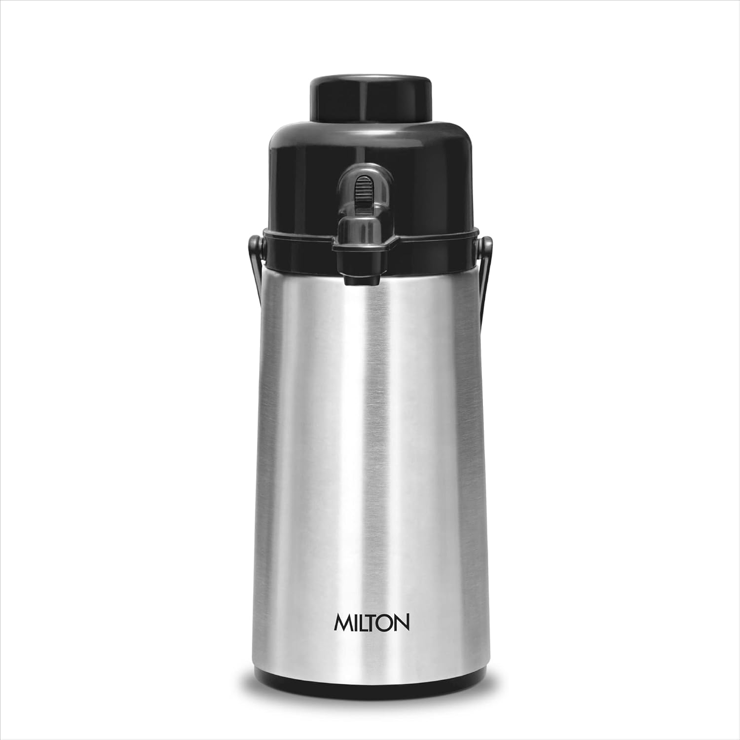 Milton Majestic DLX Thermosteel Insulated Flask | For Serving Tea and Coffee | Silver | 1 Pc