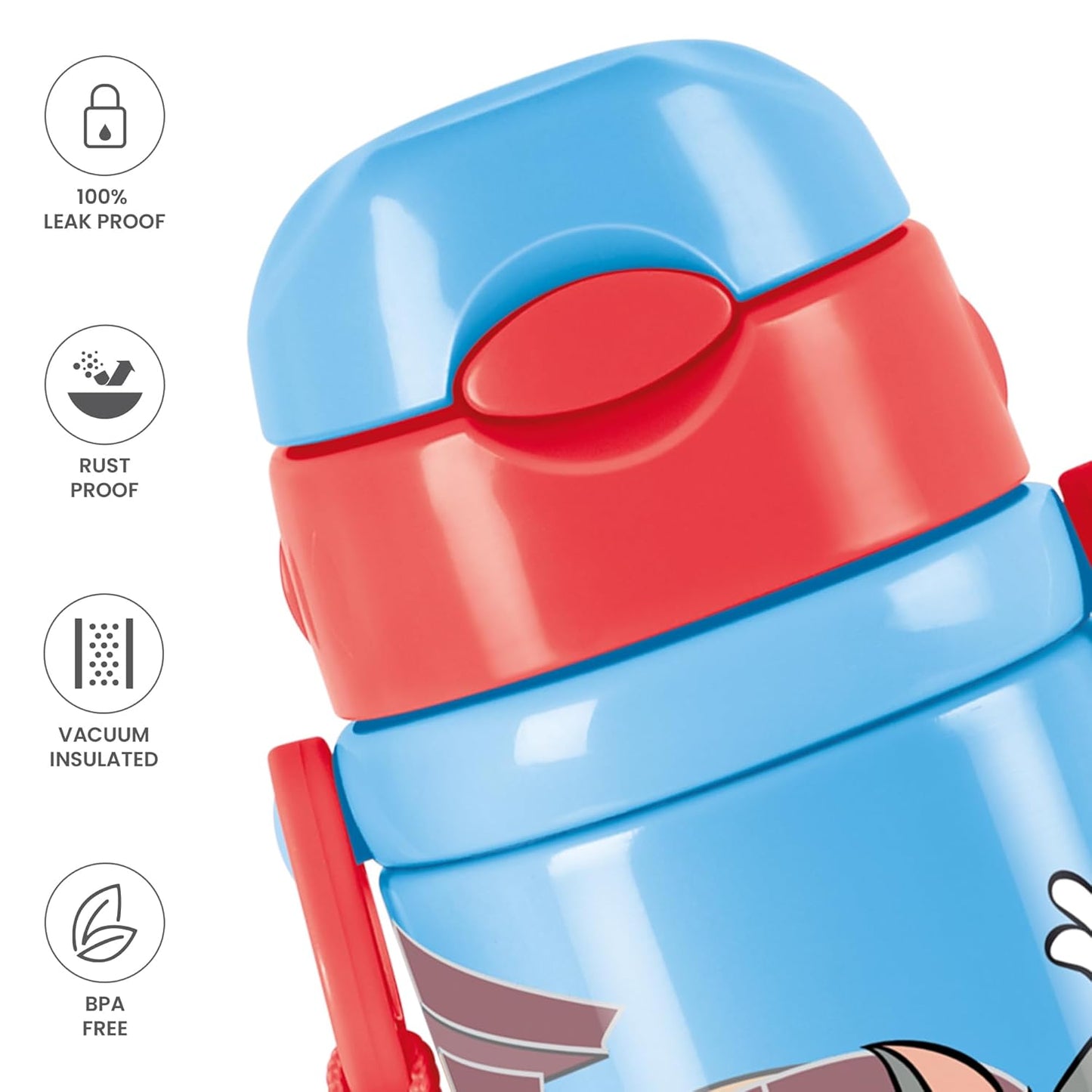 Milton Charmy Thermosteel Kids Water Bottle | 1 Pc