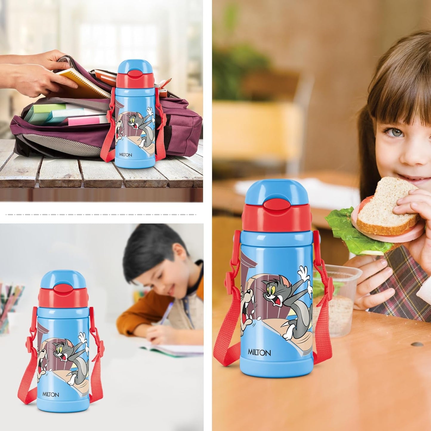 Milton Charmy Thermosteel Kids Water Bottle | 1 Pc