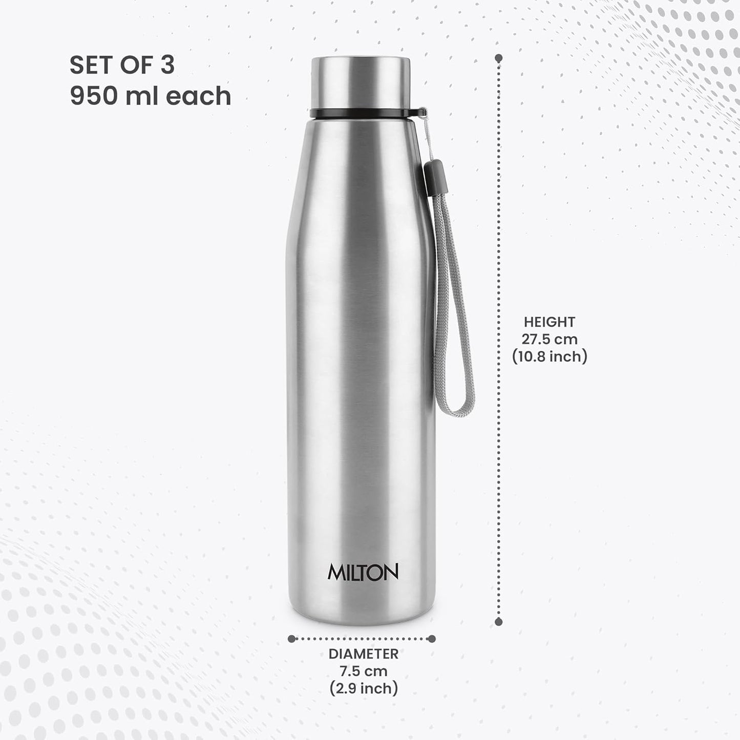 Milton Drift 1000 Stainless Steel Water Bottle | 1 Pc