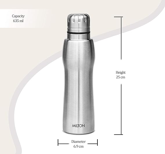 Milton Elate Stainless Steel Water Bottle | 1 Pc