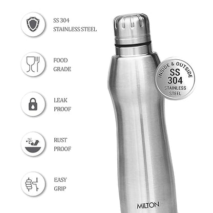 Milton Elate Stainless Steel Water Bottle | 1 Pc