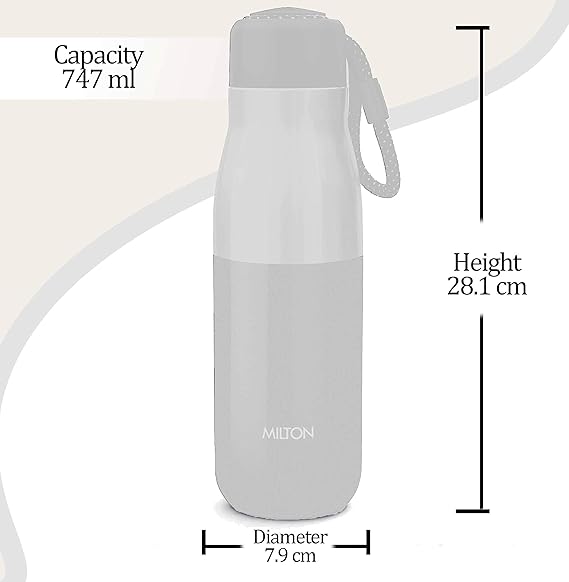 Milton Eminent Thermosteel Hot and Cold Water Bottle | 1 Pc