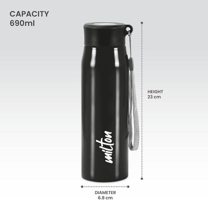 Milton Handy Stainless Steel Water Bottle | 1 Pc