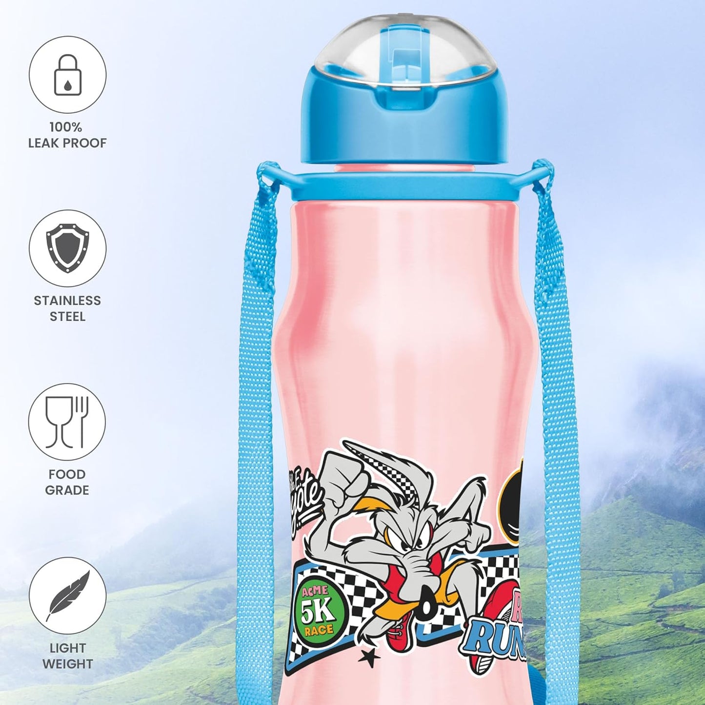 Milton Sipmate Stainless Steel Kids Water Bottle | 1 Pc