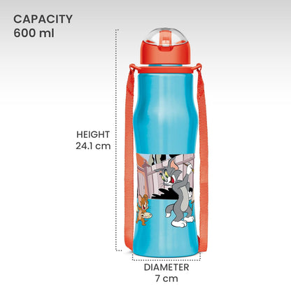 Milton Sipmate Stainless Steel Kids Water Bottle | 1 Pc