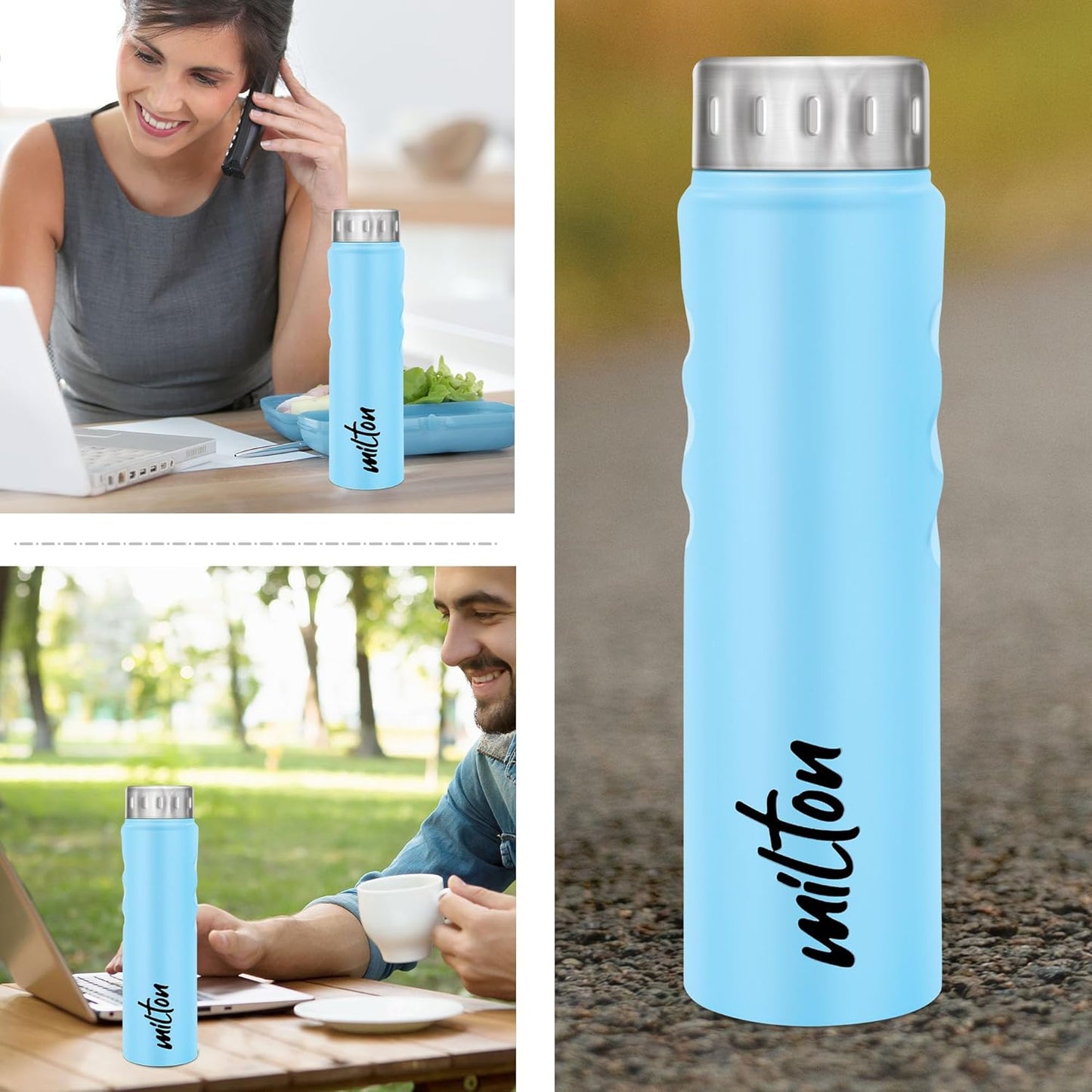 Milton Stream Stainless Steel Water Bottle | 1 Pc